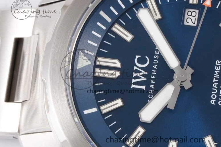 MIROTIME 0422 Versatile Aquatimer SS IW3290 V6SF 1:1 Best Edition Blue Dial on SS Bracelet A 7031
